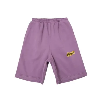 Drew House Letter Logo Series Casual Shorts Unisex Lilac
