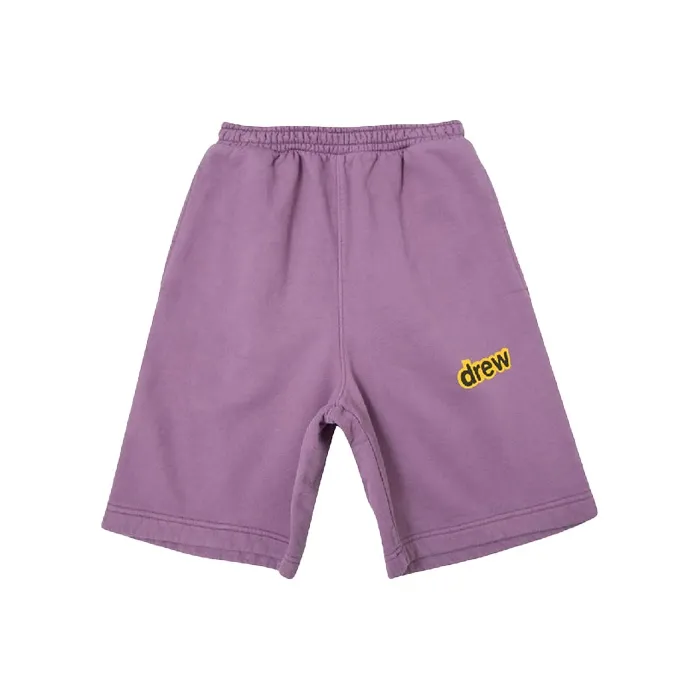 Drew House Letter Logo Series Casual Shorts Unisex Lilac-0