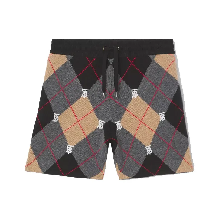Burberry Casual Shorts Men's Camel-0