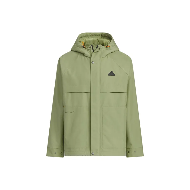 Adidas TH WARM JKT Jackets Coats Men's Green-0