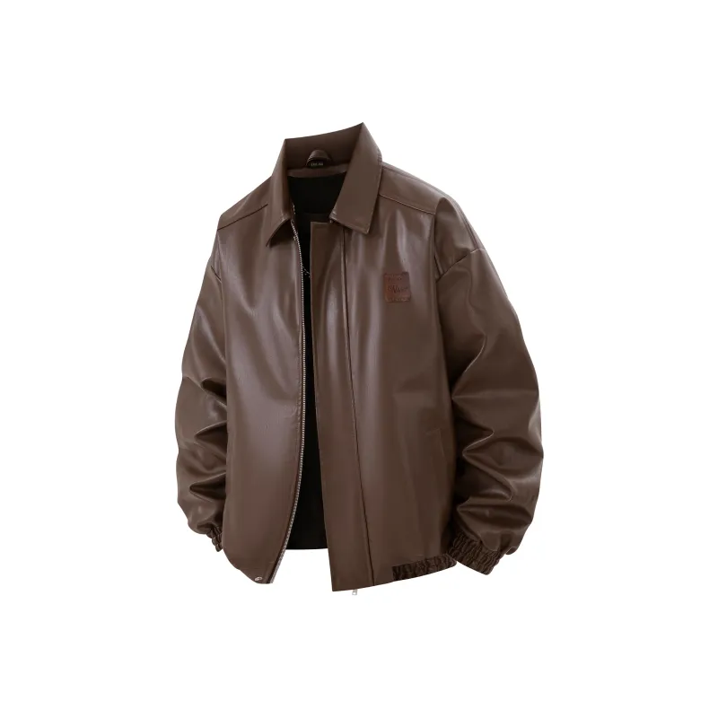 Yiwen Leather Jackets Unisex-4