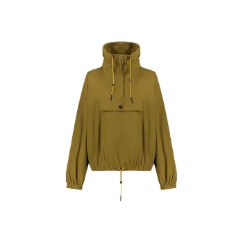 K-WAY LE VRAI 2.1 AMIABLE SOISIC SOEUR Jackets Coats Unisex Brown Yellow