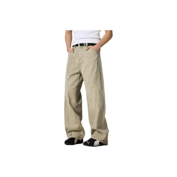 GTRG Jeans Unisex Khaki