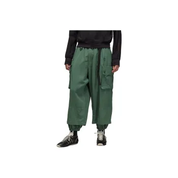 Y 3 Washed Twill Cargo Trousers