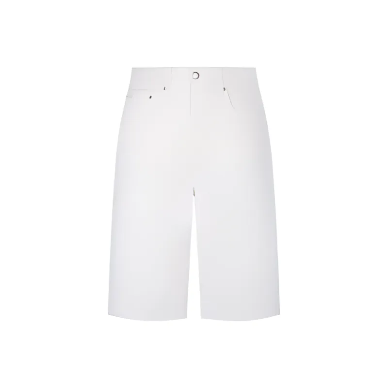 Calvin Klein Denim Shorts Men White Denim-0
