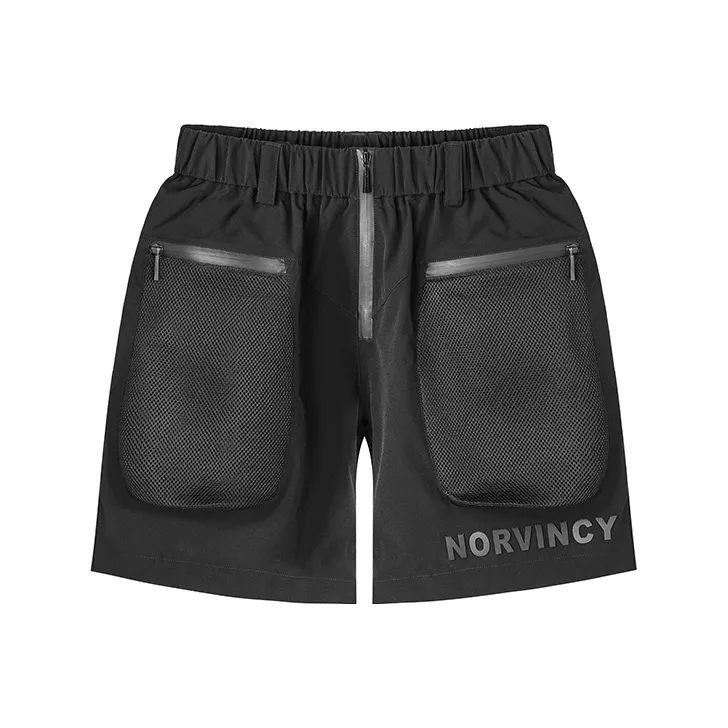 NORVINCY Straight Fit Loose Fit Multicolor Casual Shorts Unisex-0