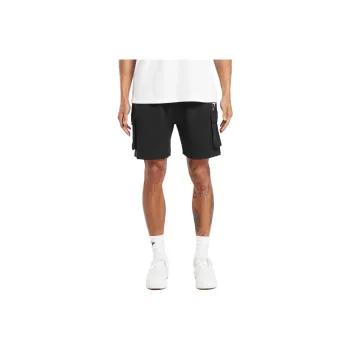 GYMSHARK CREST CARGO SHORTS Cargo Shorts Men's Black