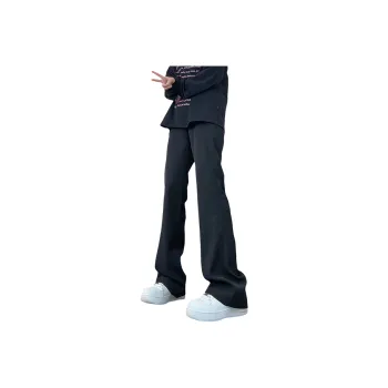K411 Casual Pants Unisex Black