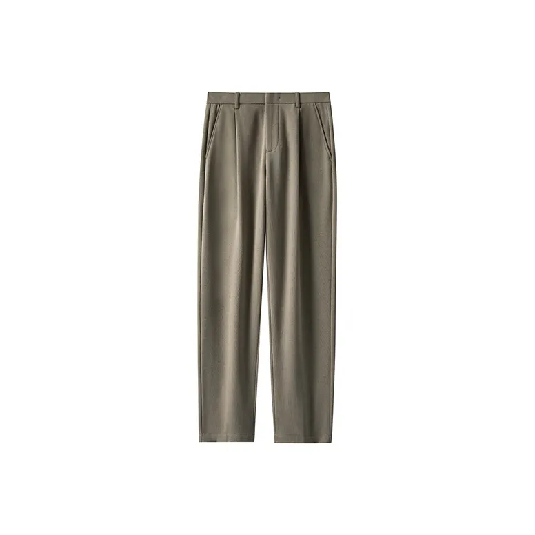 WILLIAM FOX&SONS Casual Straight Fit Pants For Men With Single Pleat For A Touch Of Elegance Unisex-2