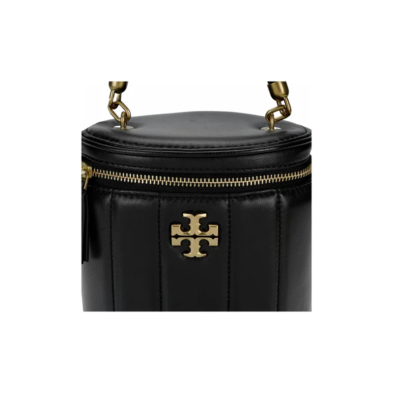 TORY BURCH Kira Leather Handbag, Shoulder Bag, Crossbody Bag Regular Women's Black-4