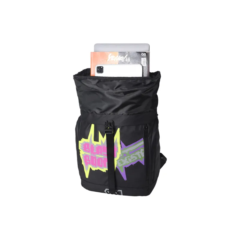 COEXISTENCE Polyester Stain Resistant Water Repellent Backpack Tubas Unisex Yellow-22