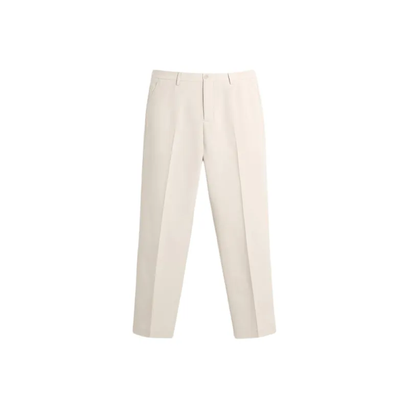 ZARA Suit Trouser Men's Raw White-0