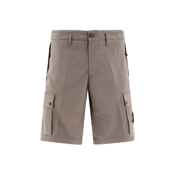 STONE ISLAND Cargo Shorts Men's Gray