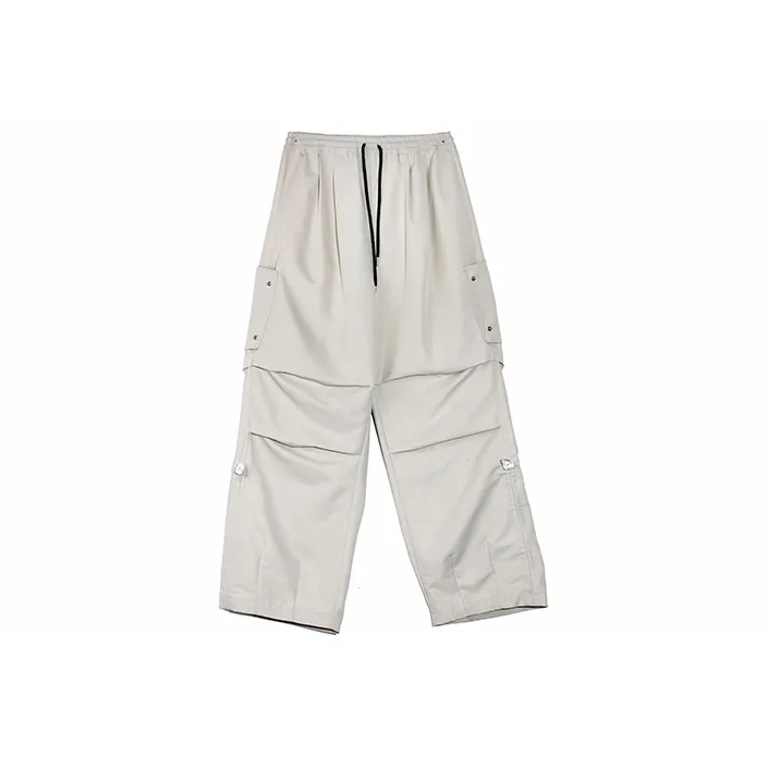 ROARINGWILD ARCH Casual Pants Unisex Ecru-0