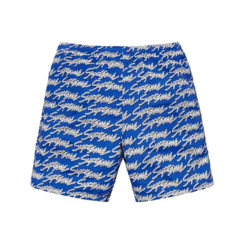 Supreme Signature Script Logo Water Short