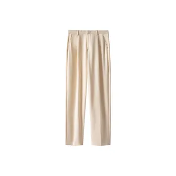 WILLIAM FOX&SONS Casual Straight Fit Pants For Men With Single Pleat For A Touch Of Elegance Unisex