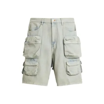 ZARA Denim Shorts Men's Turquoise