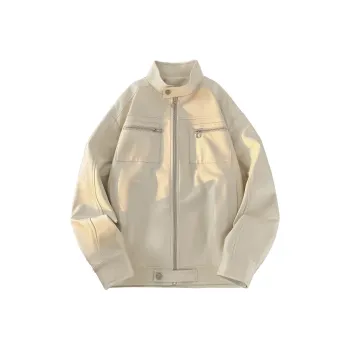 Fakeyoung Leather Jacket Unisex