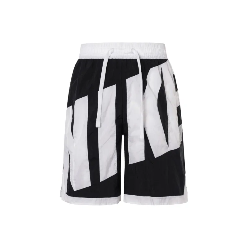 Nike Casual Shorts Men's Black White-0