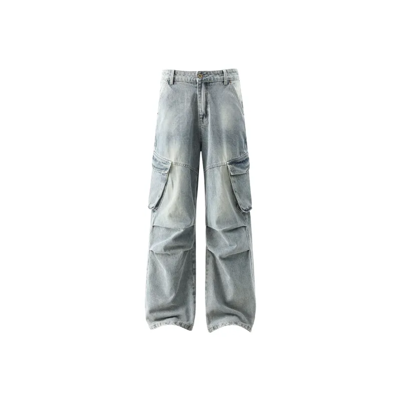ALI THE FOX Jeans Unisex Yellow Mud-5
