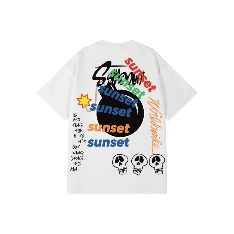 SUNSETMONENT T Shirts Unisex-3
