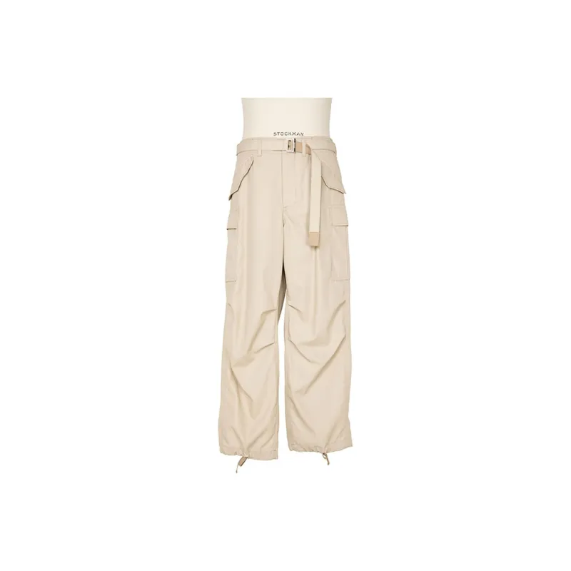 Sacai Belted Trousers-0
