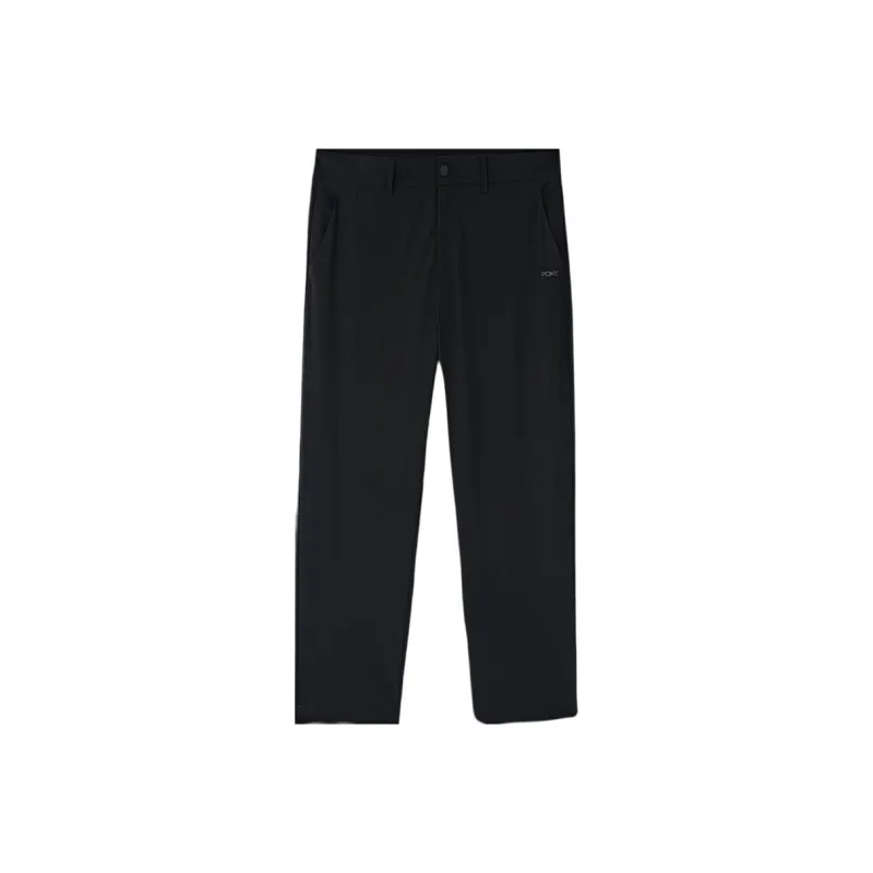 Pony Casual Pants Men Black-0