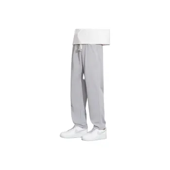 Tonlion Casual Pants Unisex Light Gray