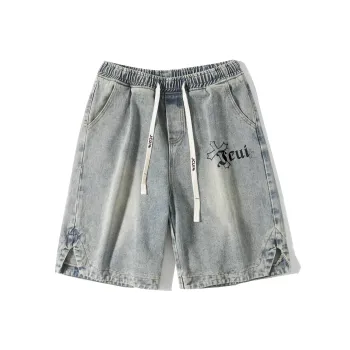 JCUI Denim Shorts Unisex