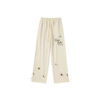 LAMLICKA Casual Pants Unisex Apricot