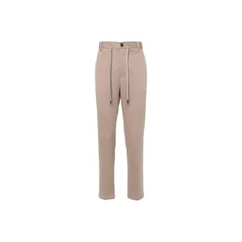 Circolo 1901 Drawstring waist Piqué Chino Trousers
