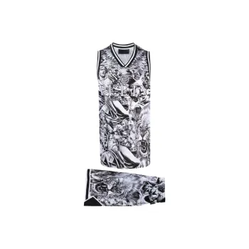PHILIPP PLEIN Tattoo print Jogging Suit