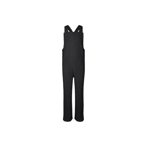 Homme Plissé Issey Miyake Overalls Men's Black