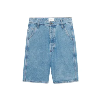 AMIPARIS AMI Summer Limited Series Denim Shorts Men Blue
