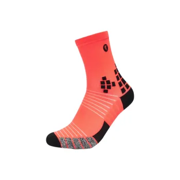 QIAODAN Knee High Socks Men's 1 Pack Radiant Fire Red