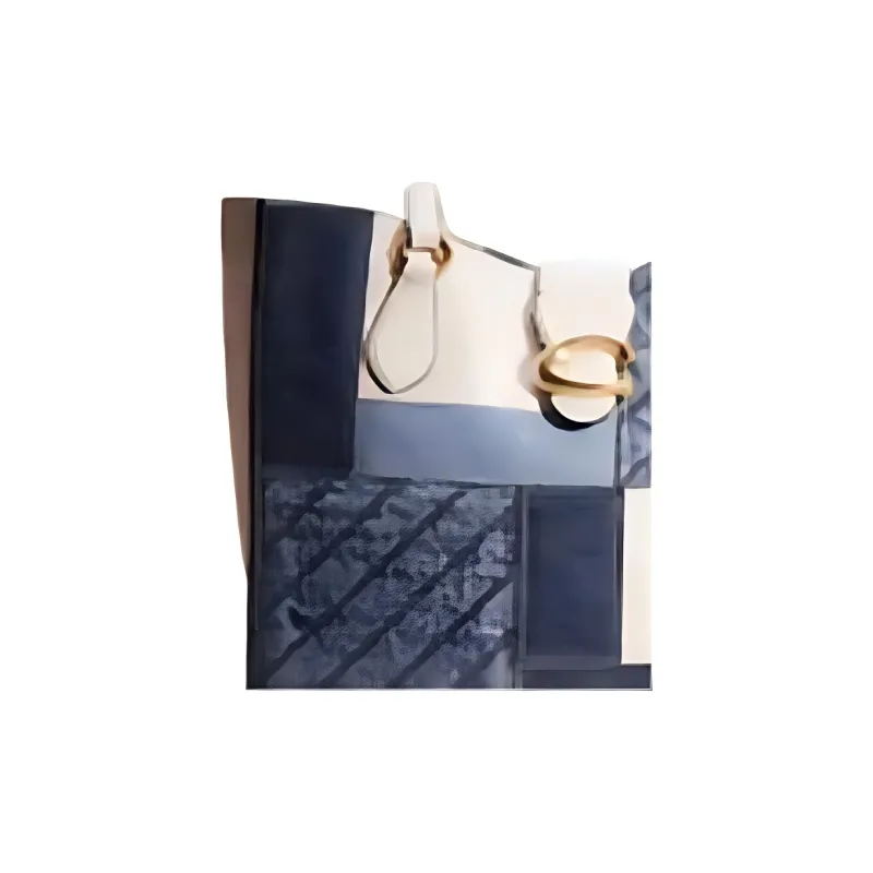 COACH Theo Tote Leather Tote Bag, Shopping Bag, Handbag, Shoulder Bag Regular Women's Multicolor-3