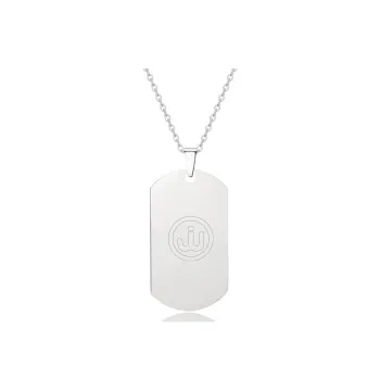 JEANSWEST Titanium Steel Necklaces Unisex