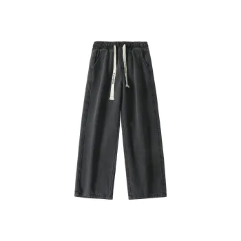 YOUSHIQI Jeans Unisex Light Blue
