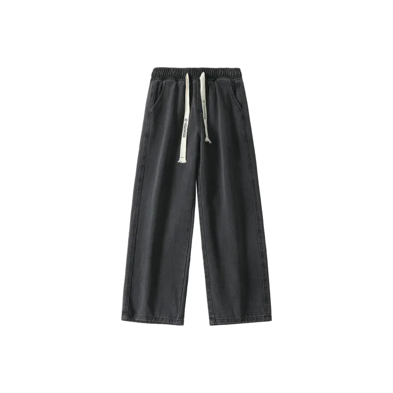 YOUSHIQI Jeans Unisex Light Blue-5