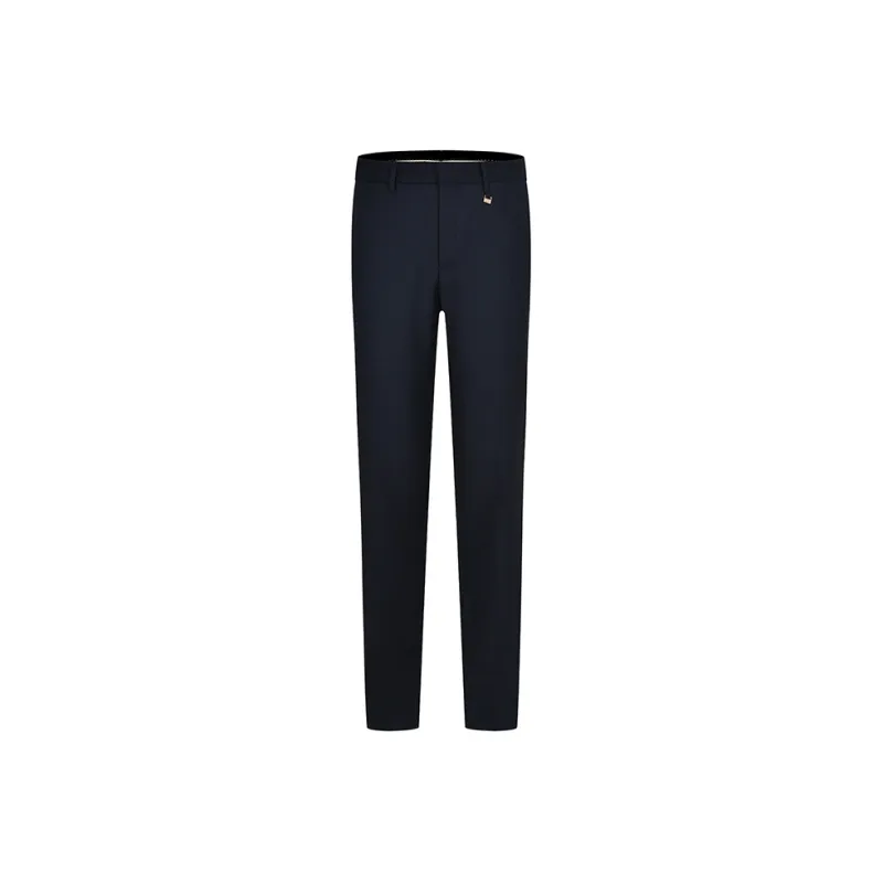 RARE Suit Trousers Men's Navy Blue-0