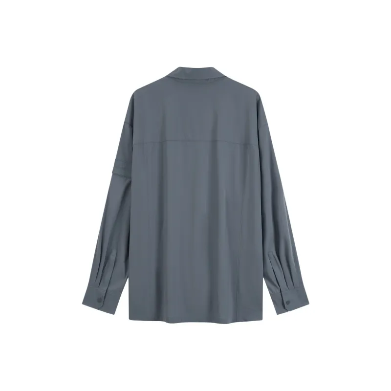 CALVIN KLEIN Shirt Men's PN6 Cloud Trace Gray-1