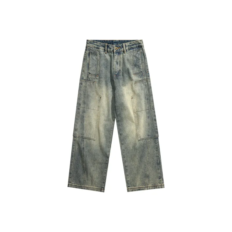 KM Jeans Unisex Vintage Blue-0