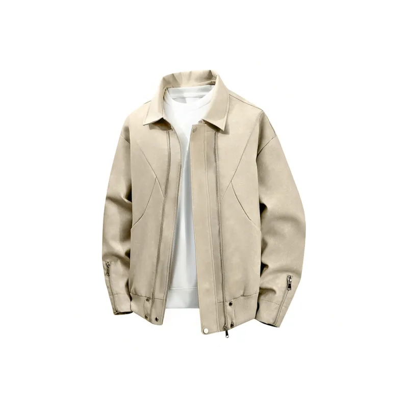 FASTFISH Leather Jackets Unisex-2