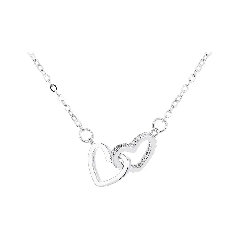 DAWO S925 Silver Necklaces Women's-0