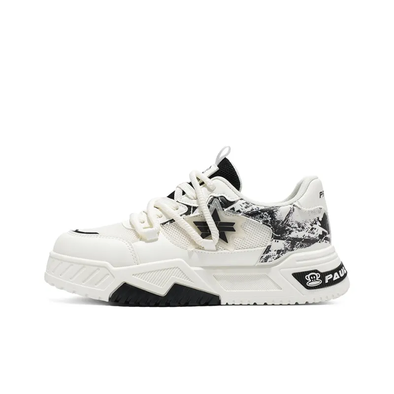 PAUL FRANK Lightweight Breathable Height Increasing Low Top Skateboard Shoes Men's-5