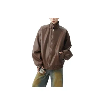 VESIBO Leather Jackets Unisex