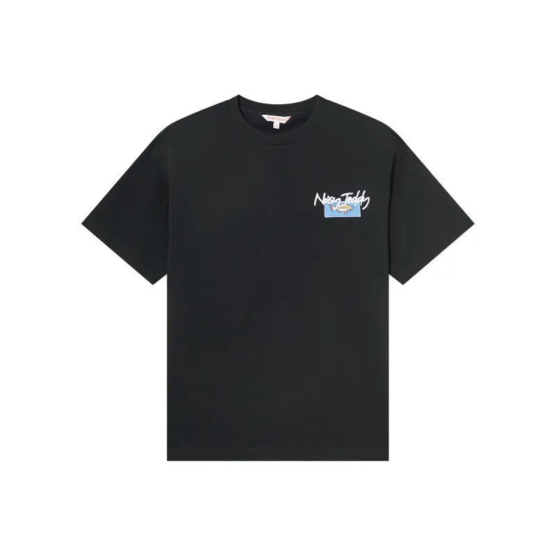 NOISY TEDDY T Shirt Unisex Black-0