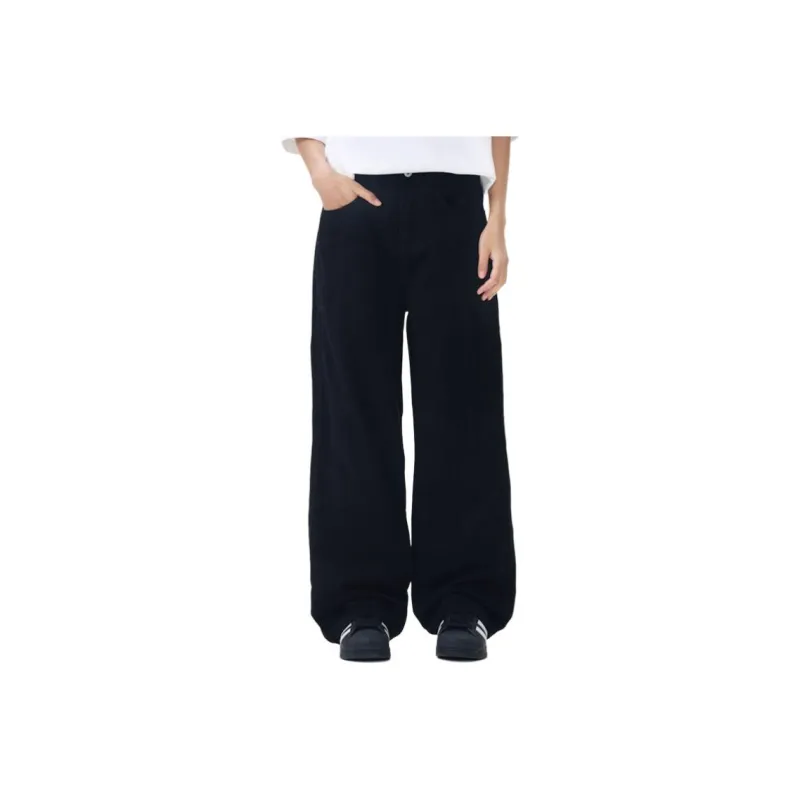 BEAR UNION Casual Pants Unisex Black-0