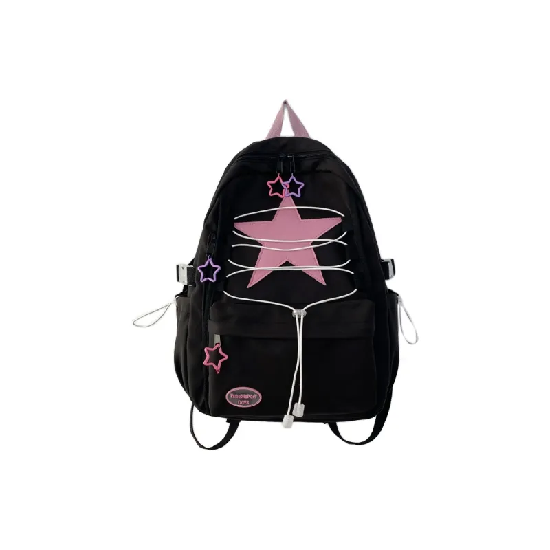 CARTELO Nylon Backpack Women's Black-0