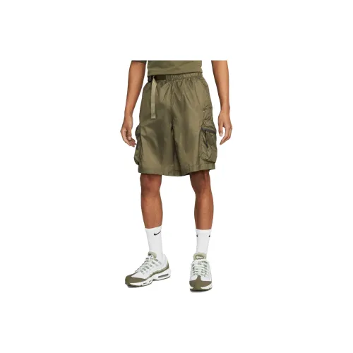 Nike SPORTSWEAR TECH PACK Cargo Shorts Men Medium Olive Green